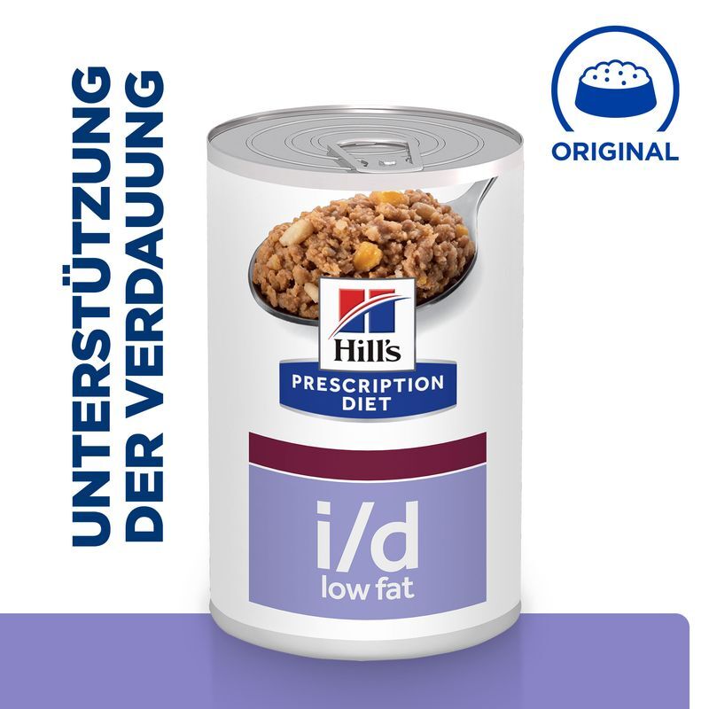 Hill's Hundenassfutter Hill's Prescription Diet i/d Low Fat 12x360g
