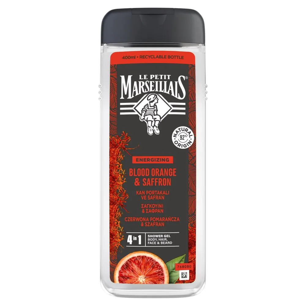 LE PETIT MARSEILLAIS Ανδρικό Αφρόλουτρο Blood Orange and Saffron