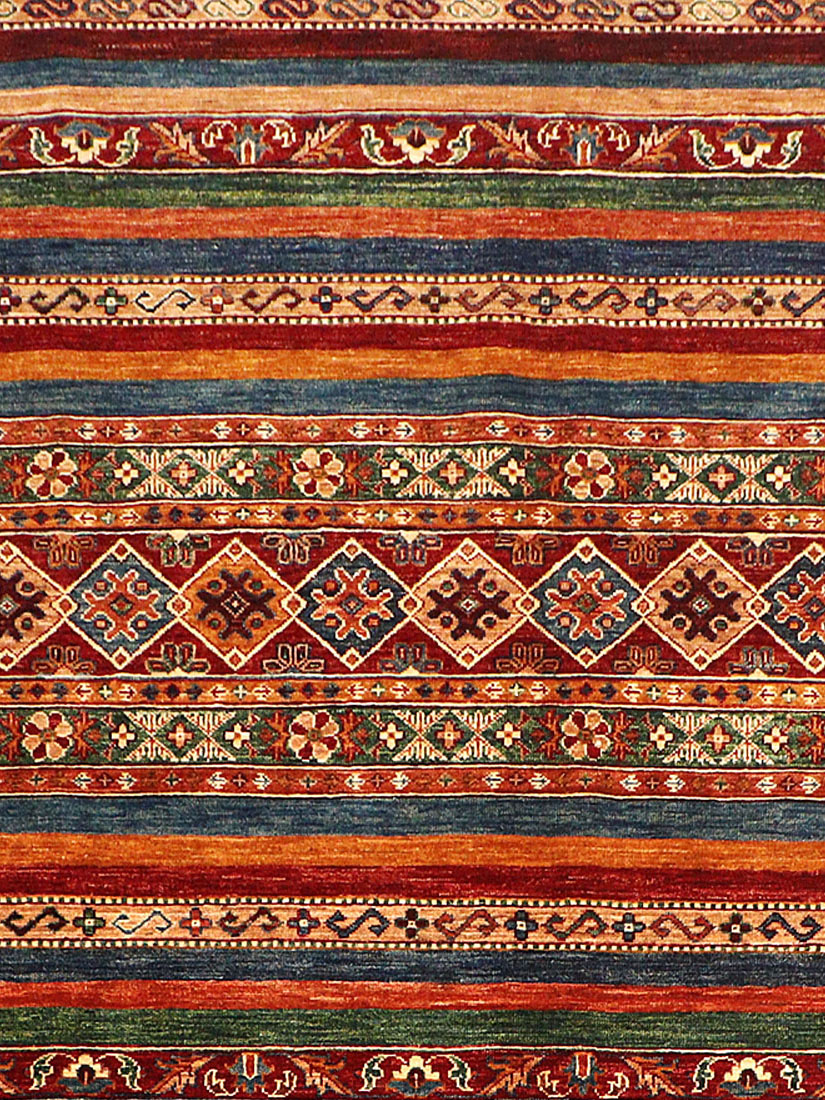 Chobi Schal ca. 216 x 299 cm, Unikat / Einzelstück