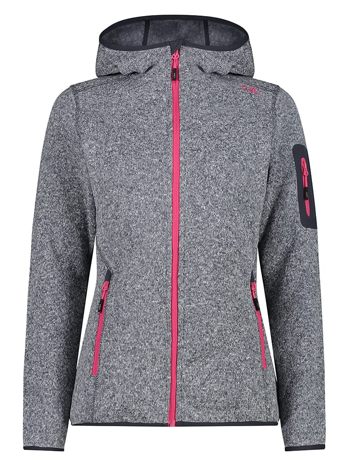 CMP Fleecejacke in Grau günstig kaufen