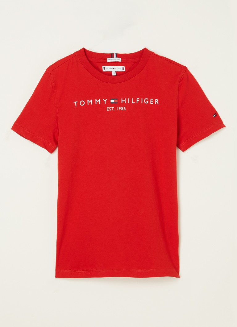 Tricou Tommy Hilfiger cu logo imprimat