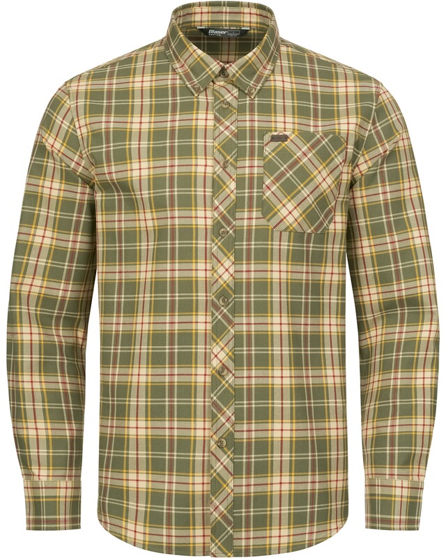 Blaser Outfits Flanellhemd Louie