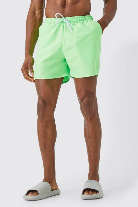 Mittellange Badehose
