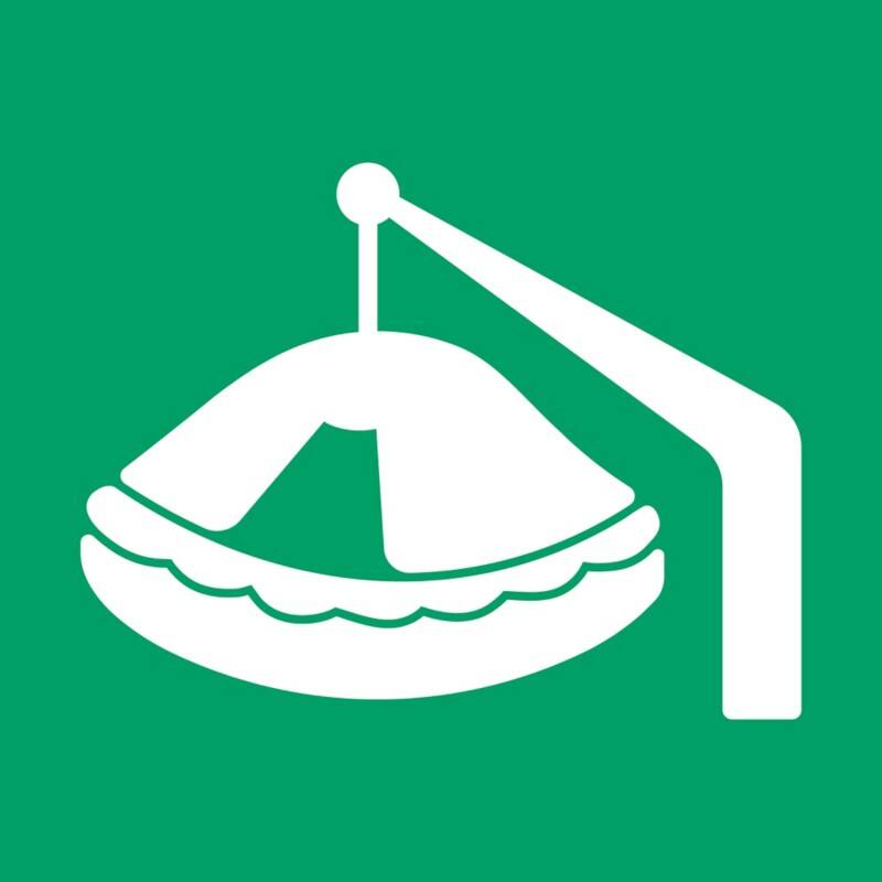 Djois Warnschild Rettungsinsel Klebstoff, einschraubbar PP (Polypropylen) 30 (B) x 0,14 (H) cm 3 Stück