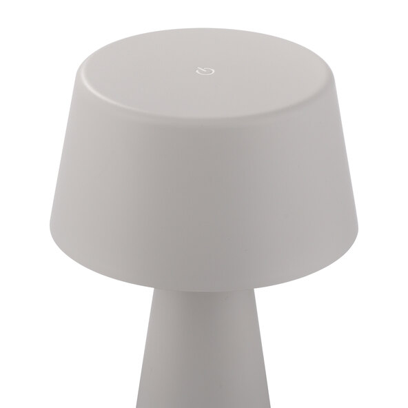 LED-Akku-Tischleuchte Lepa, 2er Set, weiß