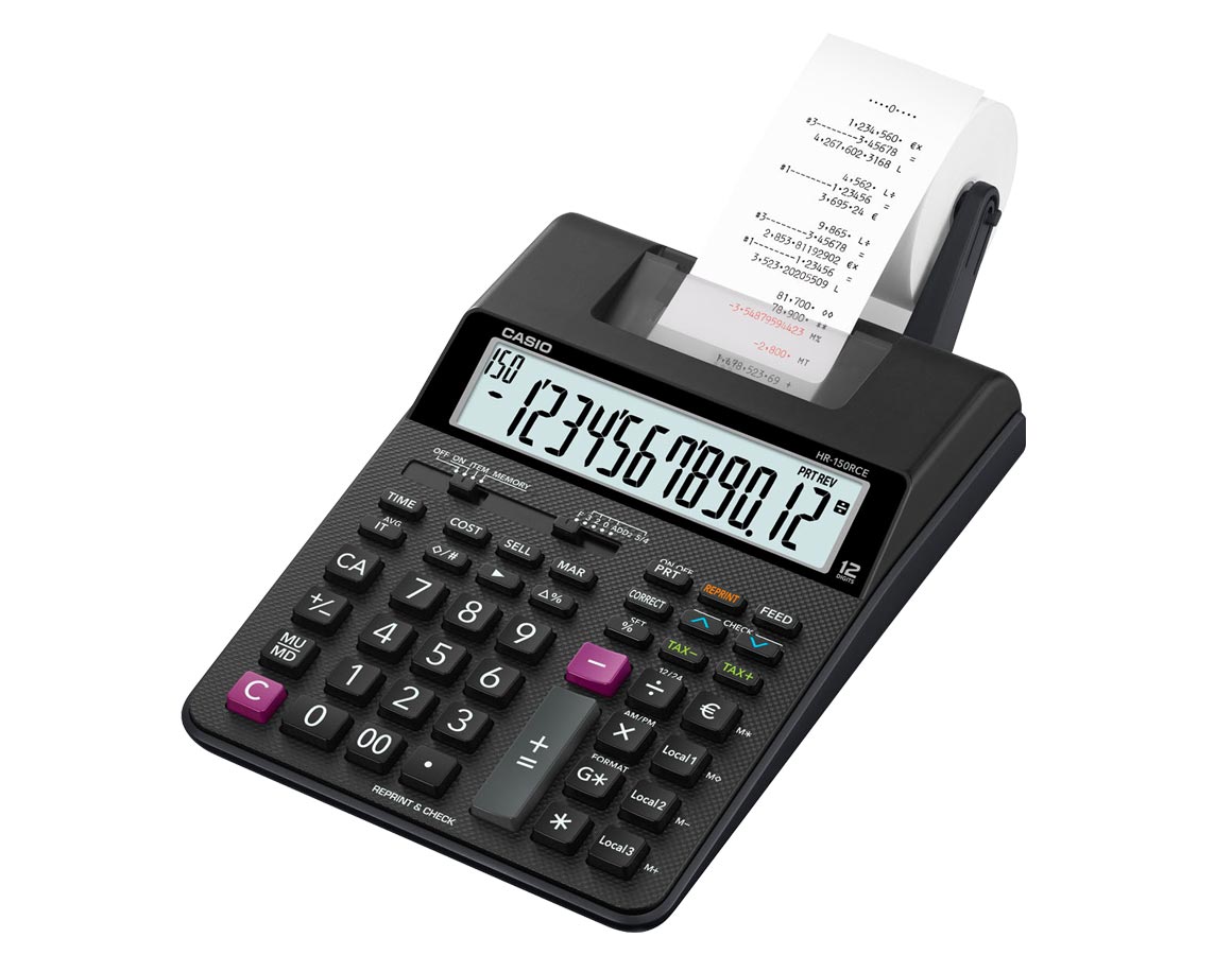 Casio Tischrechner HR-150RCE
