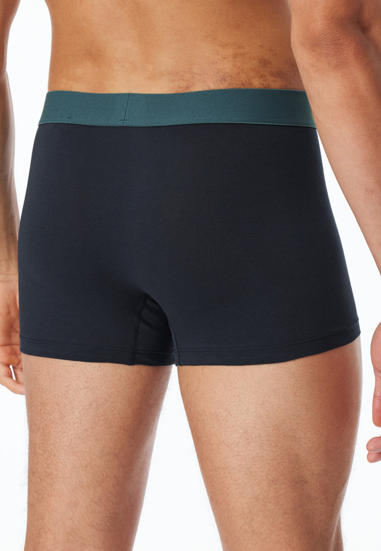 Shorts 3er-Pack Organic Cotton Webgummibund mehrfarbig - 95/5