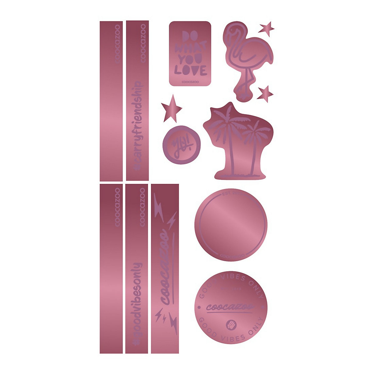 Stickerset Berry, reflektierend