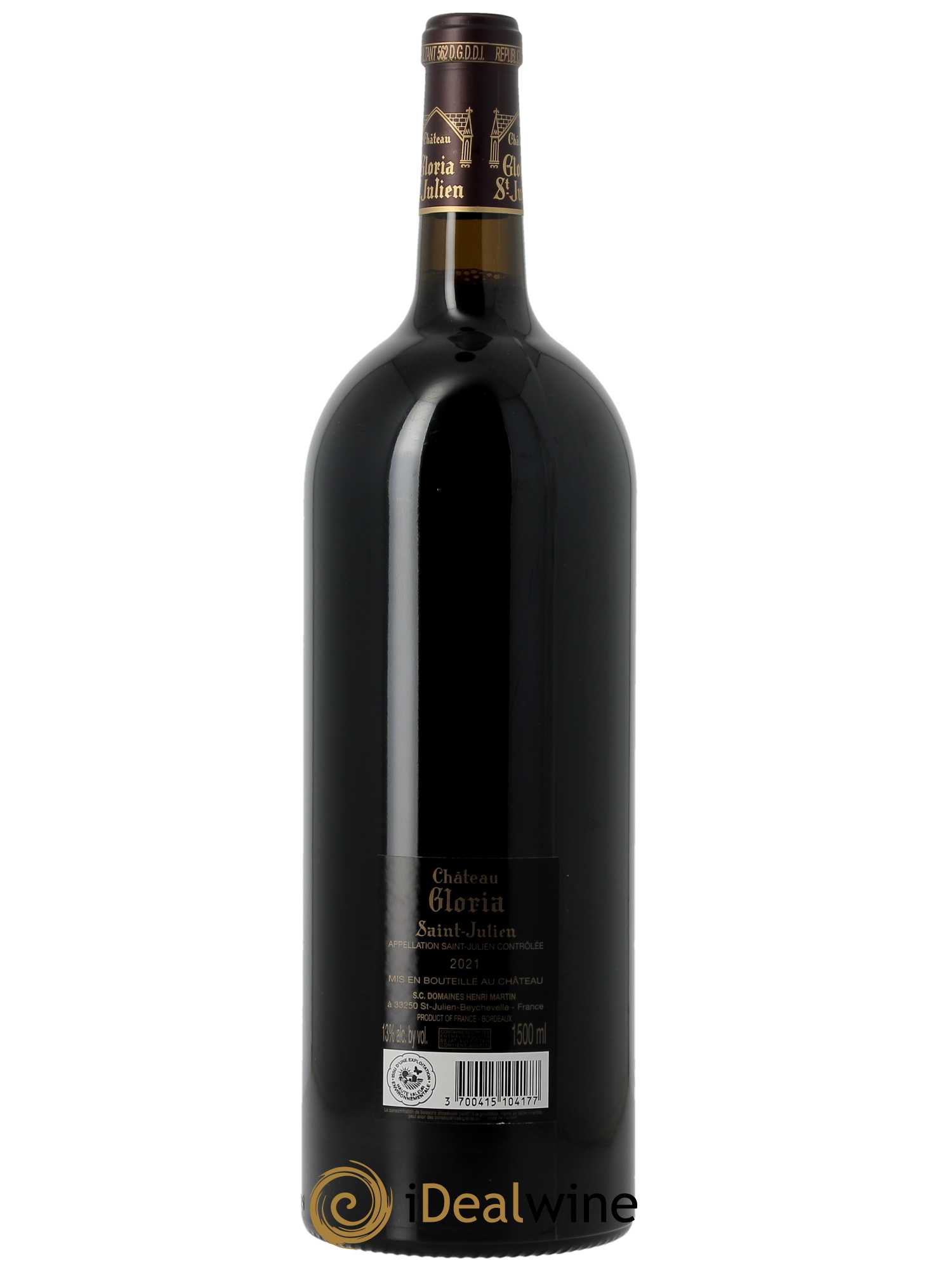 Château Gloria (CBO à partir de 3 mg) 2021 - Lot de 1 Magnum