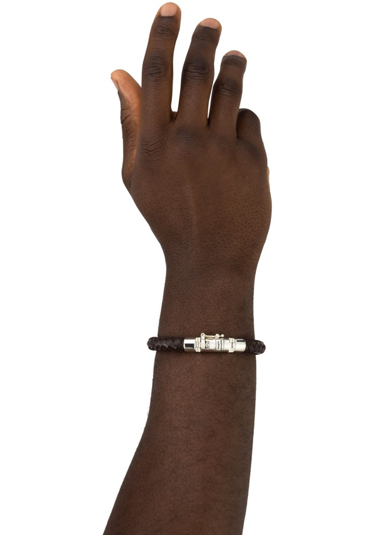 Buddha to Buddha  Ben Small armband van leer