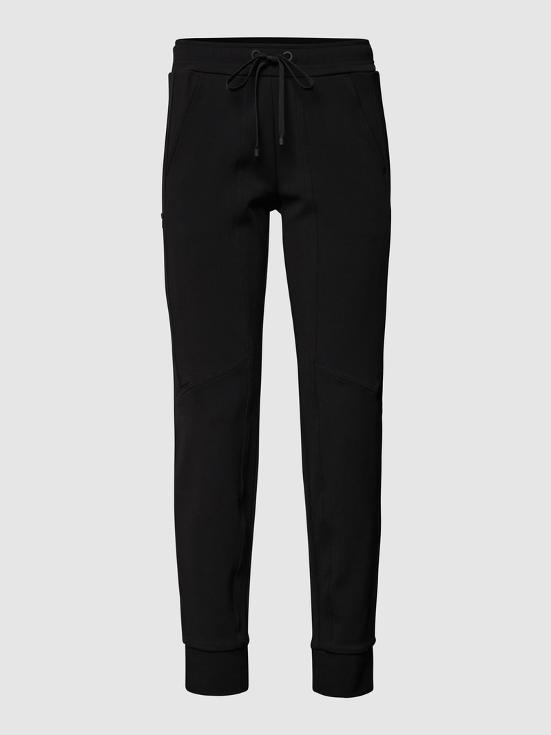 Lounge-Hose mit Reißverschlusstaschen Modell 'Jorden' in schwarz