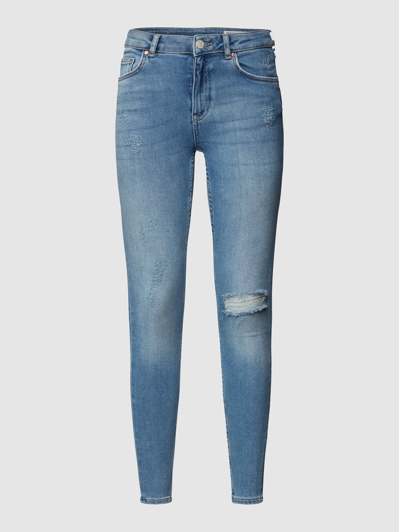 Skinny Fit Jeans mit Stretch-Anteil in hellblau