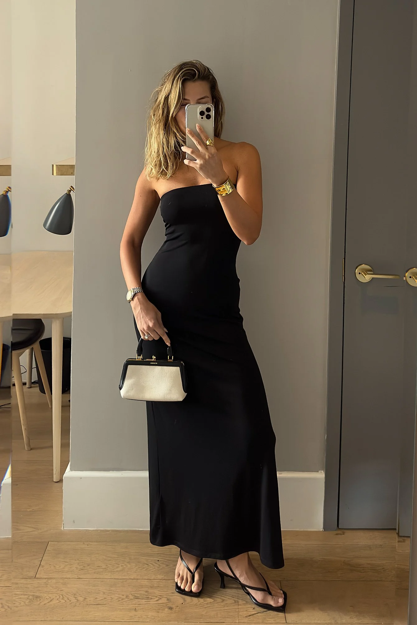 Bandeau Maxikleid