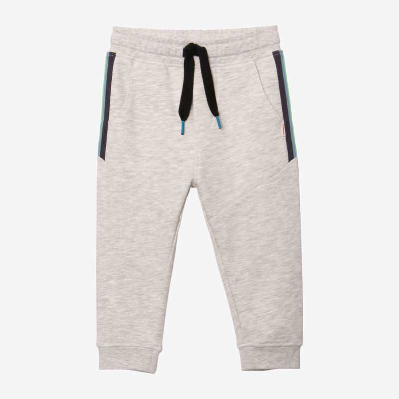 Jogging bébé garçon rayures côtés gris Catimini