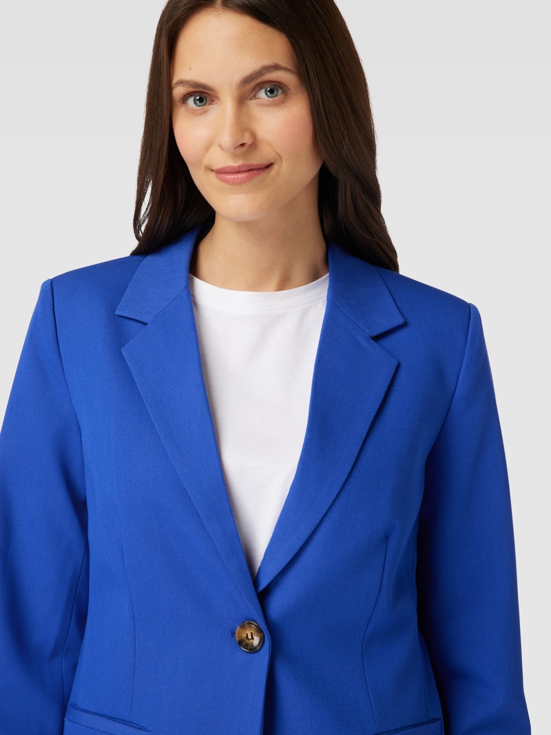 Blazer mit Leistentaschen Modell 'KASAKURA' in royalblau