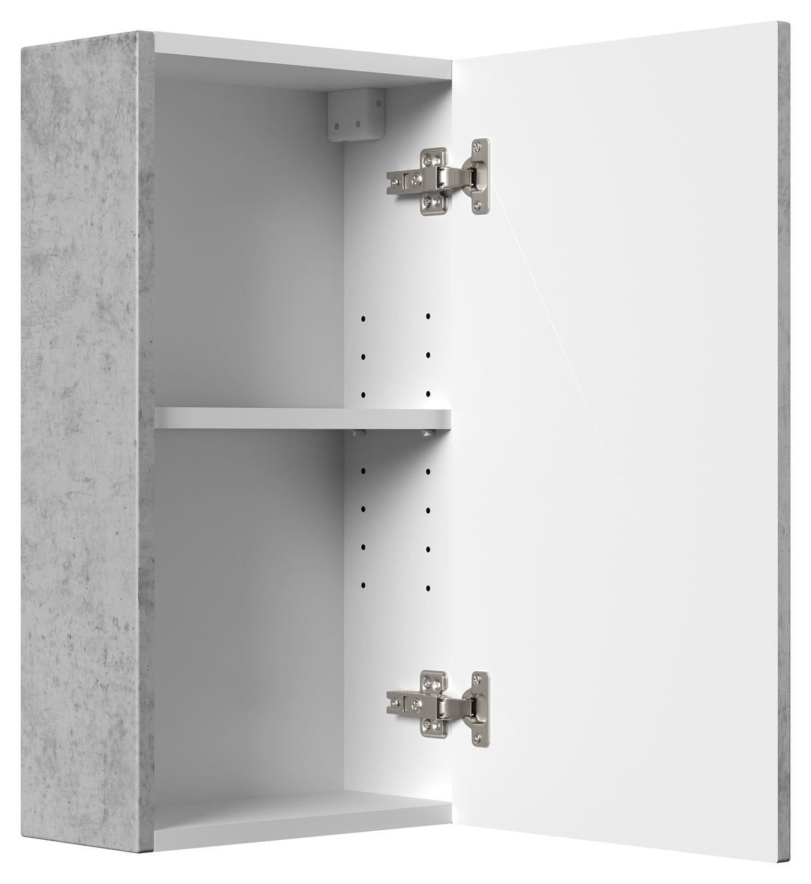 Posseik Badmöbel-Set Teramo 100 cm (5-teilig) Beton EEK: F