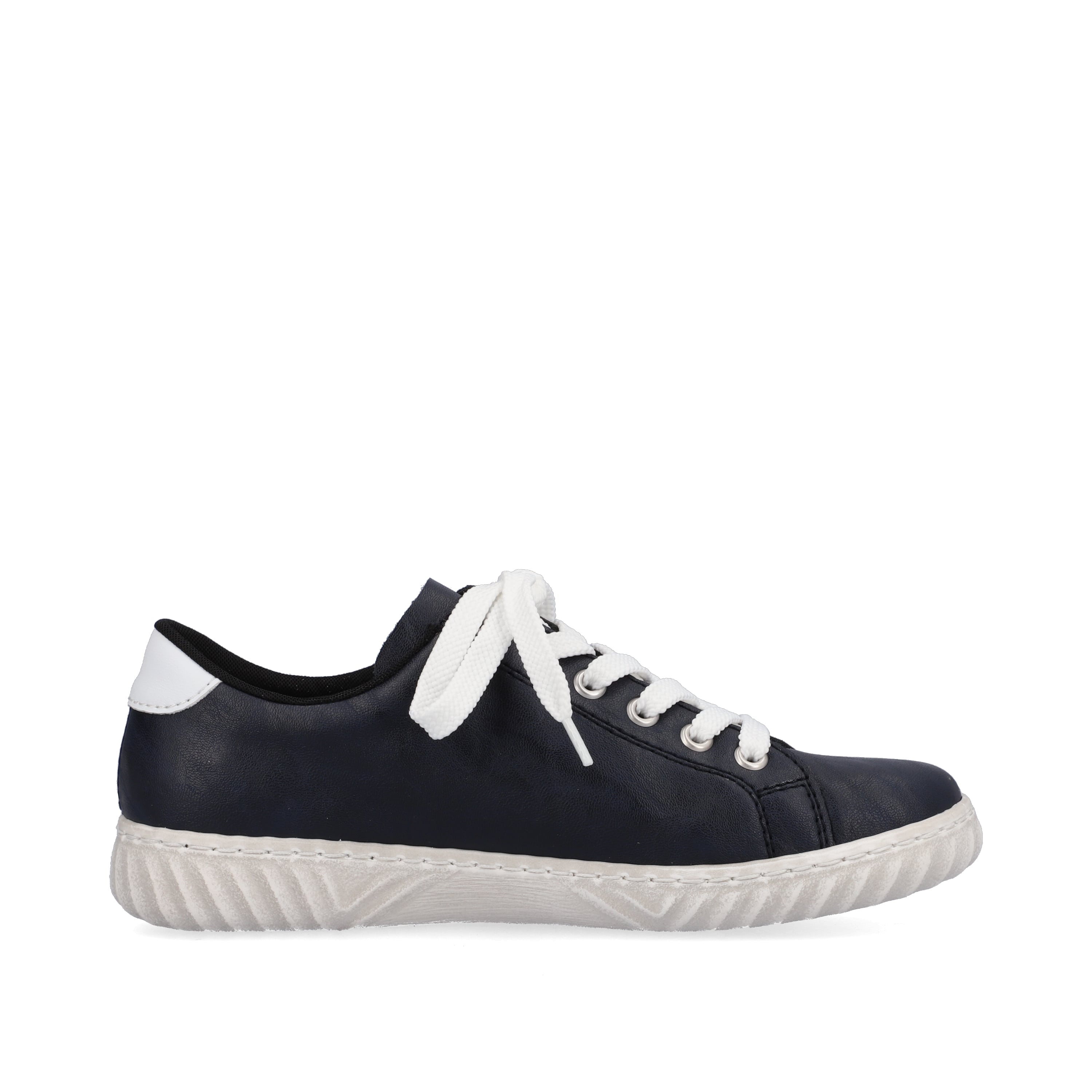 Rieker Damen Schnürschuhe marineblau