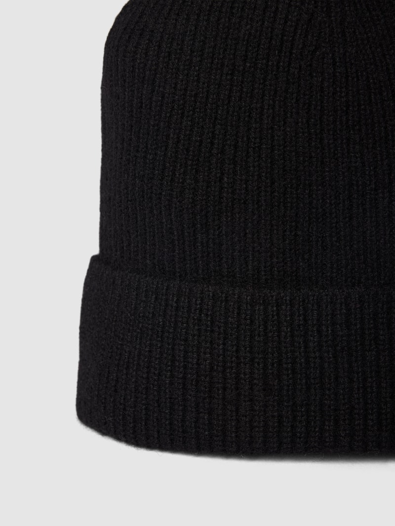Mütze aus Kaschmir in schwarz
