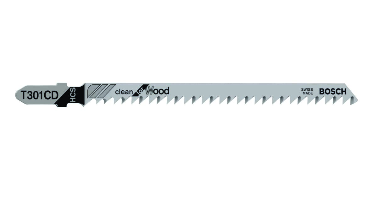 Bosch plavi pribor 2608637590 List ubodne pile T 301 CD Clean za drvo