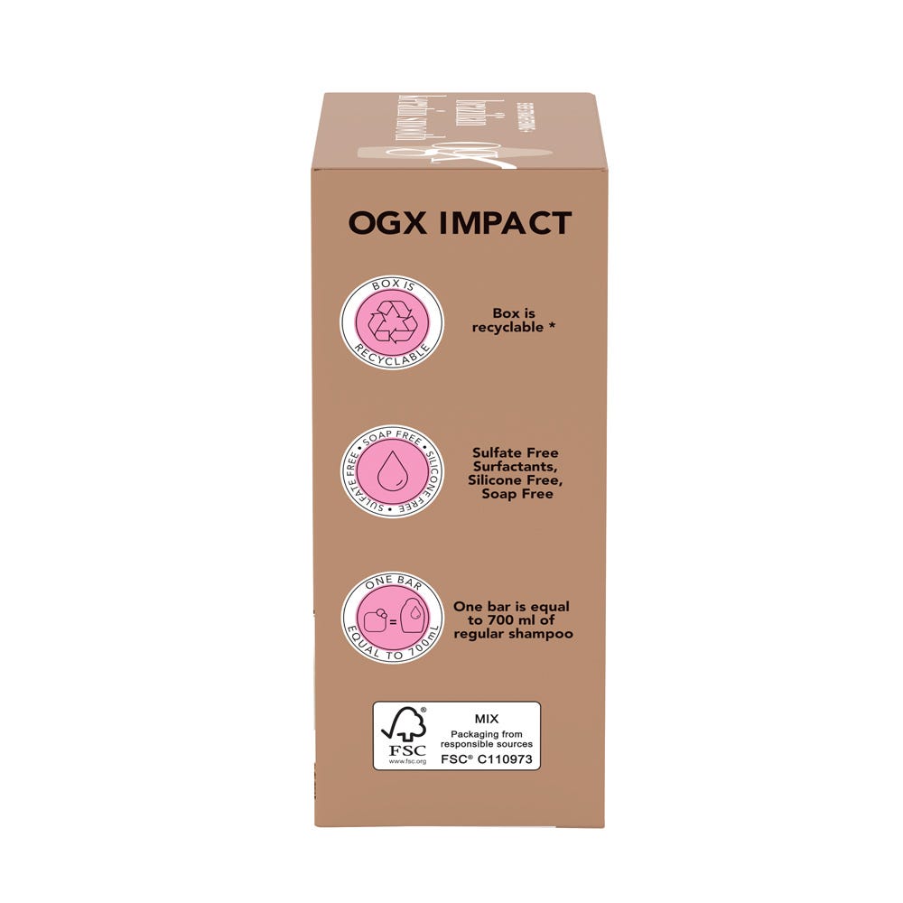 OGX Brazilian Keratin Smooth Shampoo Bar 80 g