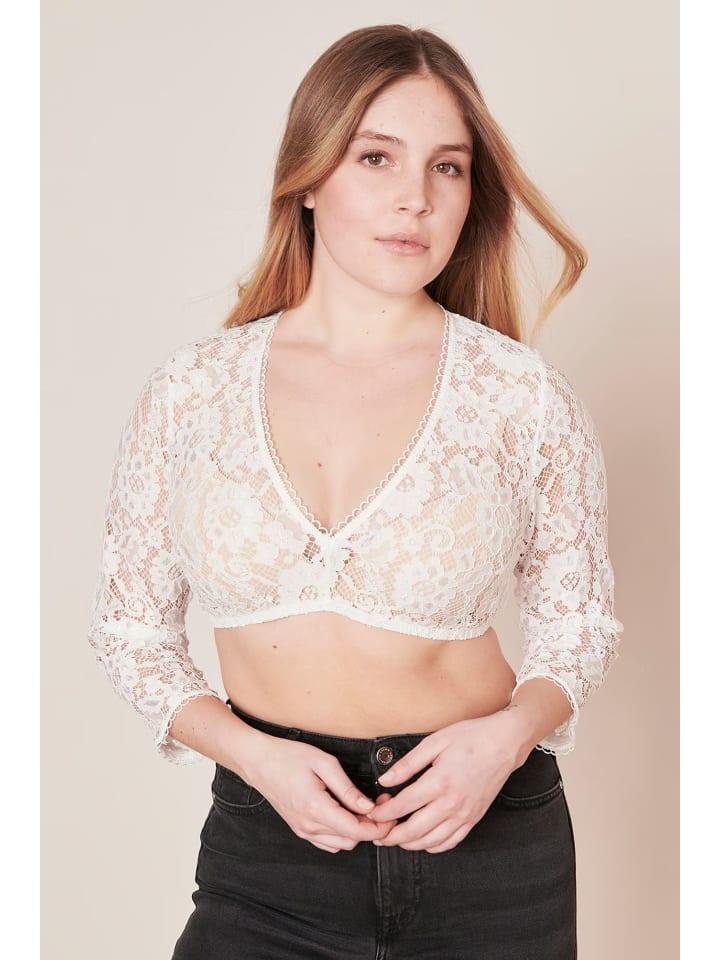 KRÜGER Dirndlbluse in Beige günstig kaufen 34