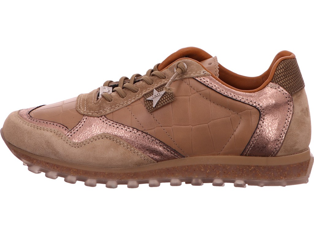 CETTI Freizeit Schnürer braun Schnürhalbschuh Sneaker Damen Braun Neu