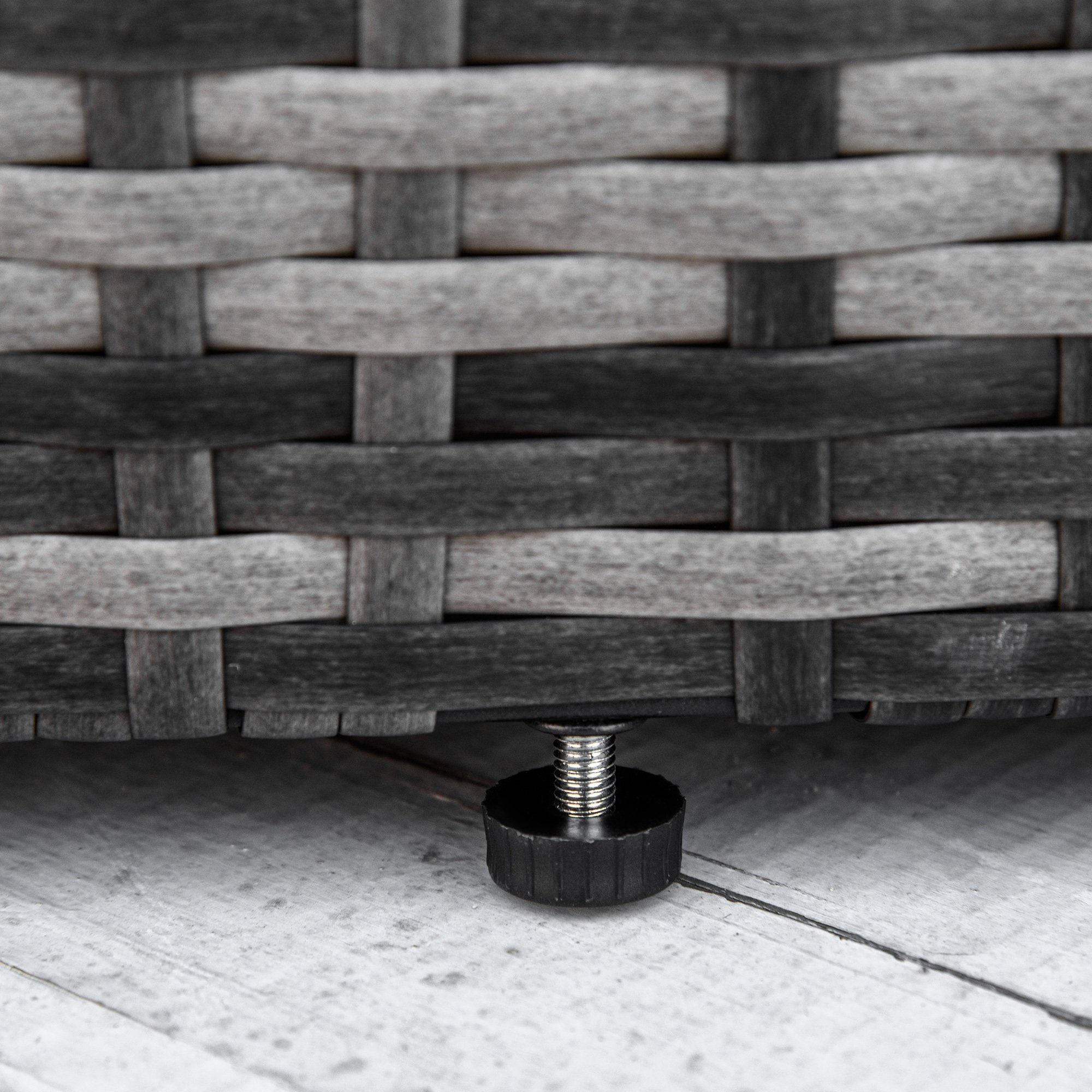 Outsunny Gartenliege Liege mit Loungefunktion