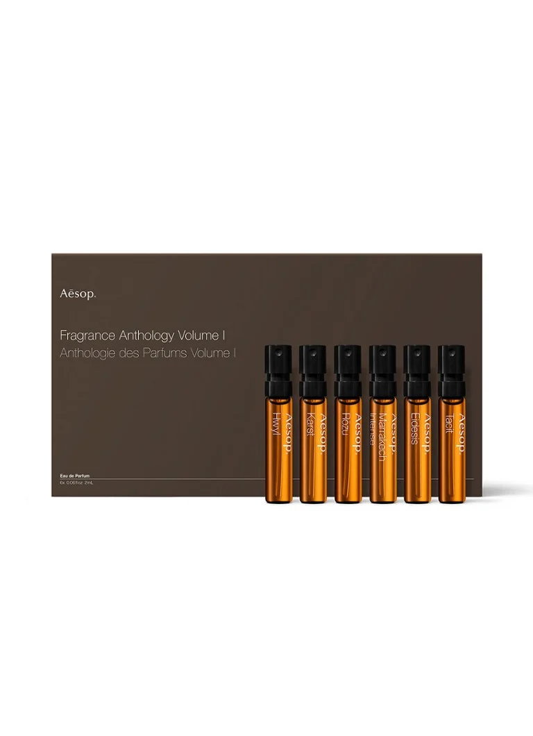 Antologia de parfumuri Aesop Volumul I - Set de mostre de parfum mini în ediție limitată