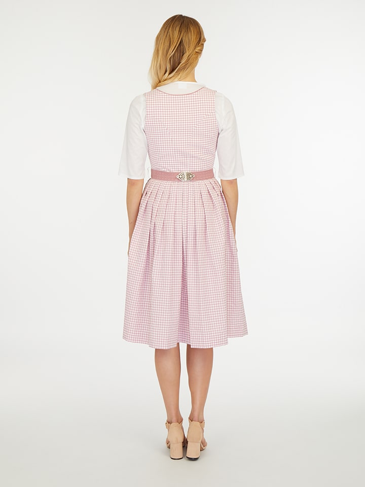 Berwin & Wolff Dirndl in Rosa/ Weiß günstig kaufen