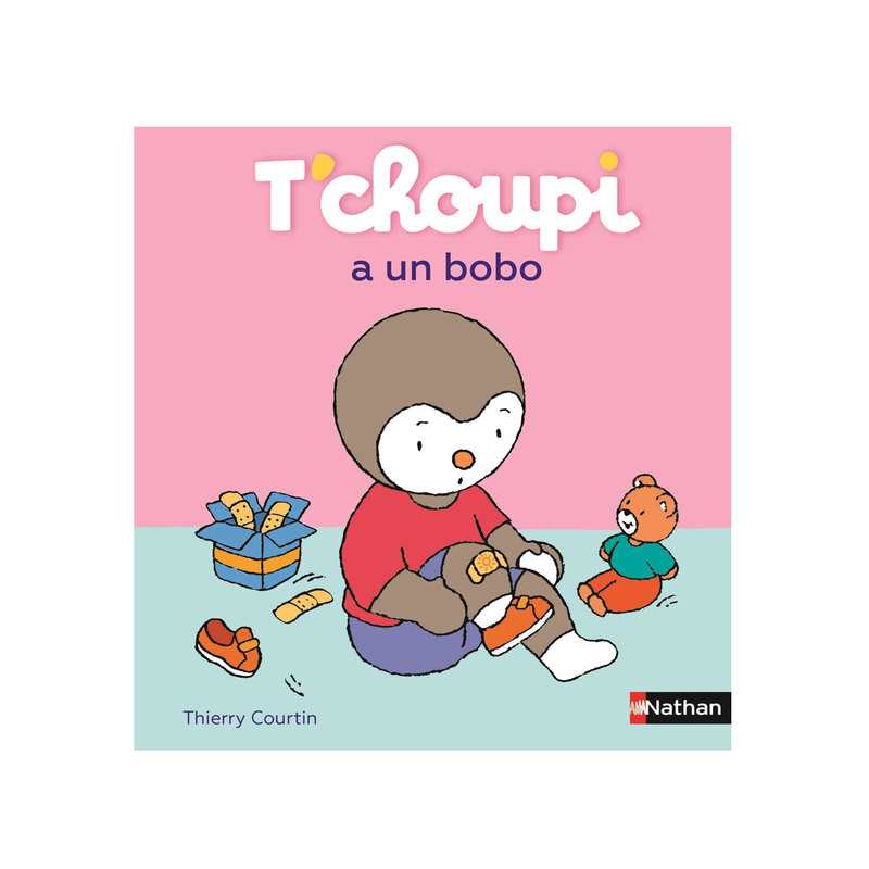Livre T'choupi a un bobo - Nathan Jeunesse