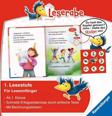 Leserabe - 1. Lesestufe: Ein fantastischer Geburtstag