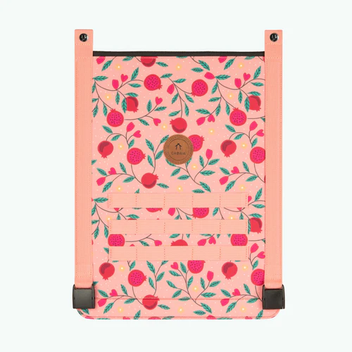 Discover Large Procida Pink Schoolbag with Flap