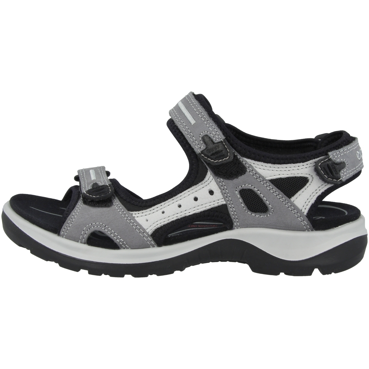 Ecco Offroad Trekkingsandale grau