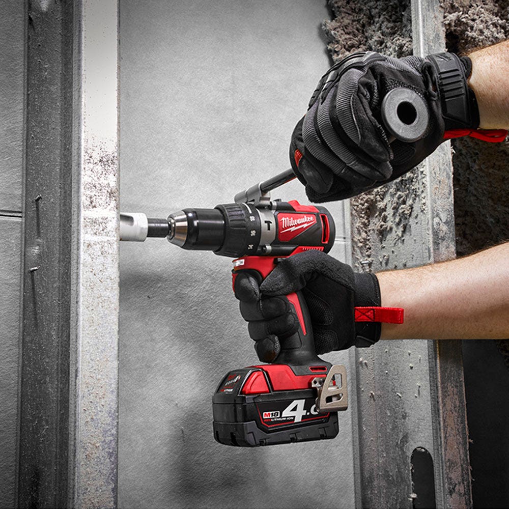 Parafusadeira de impacto MILWAUKEE 18 V sem escovas, 13 mm, M18BLPD2-0