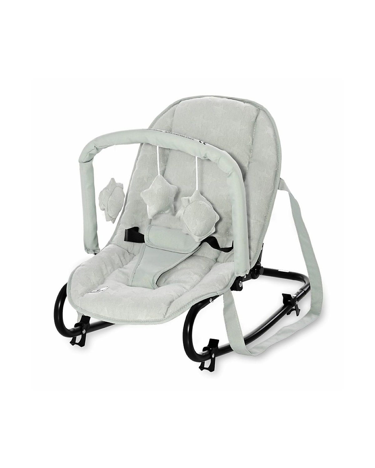 Babywippe Eliza Luxe verstellbare Rückenlehne, Spielbogen, Tragegriffe Babywippen