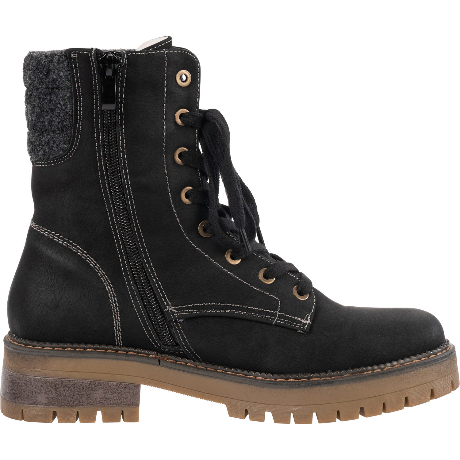 Palado Lipsi, Schnürstiefeletten, Damen, Schwarz
