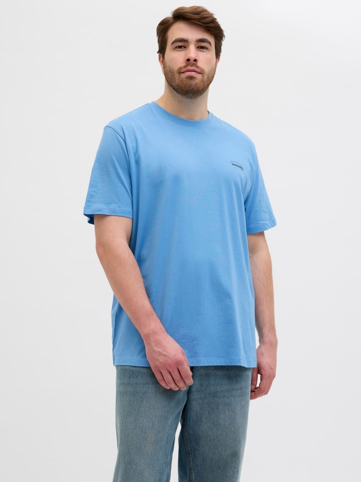 JACK & JONES PLUS T-shirt in Pacific Coast günstig kaufen