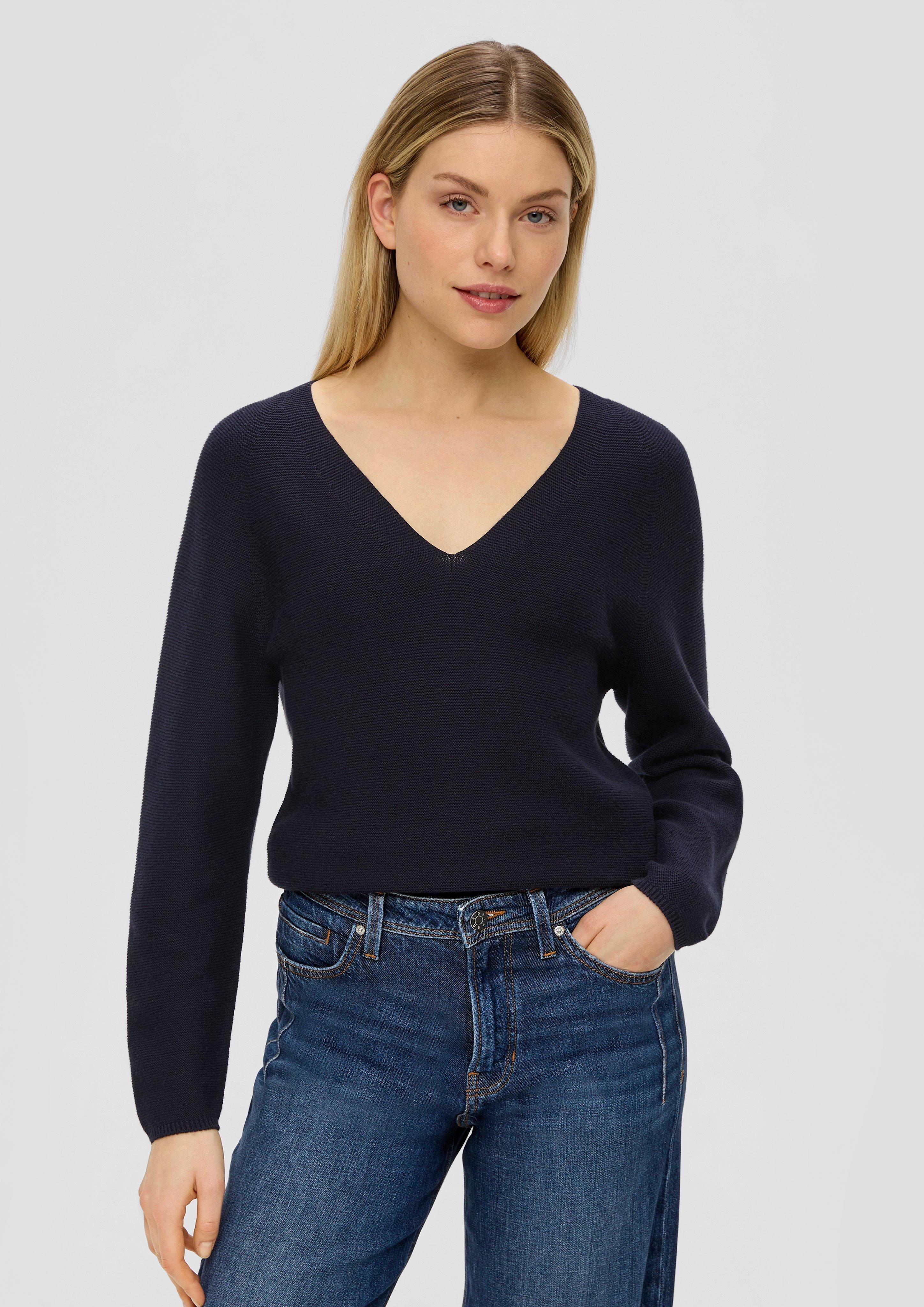 Pullover mit V-Ausschnitt  2145636-5959