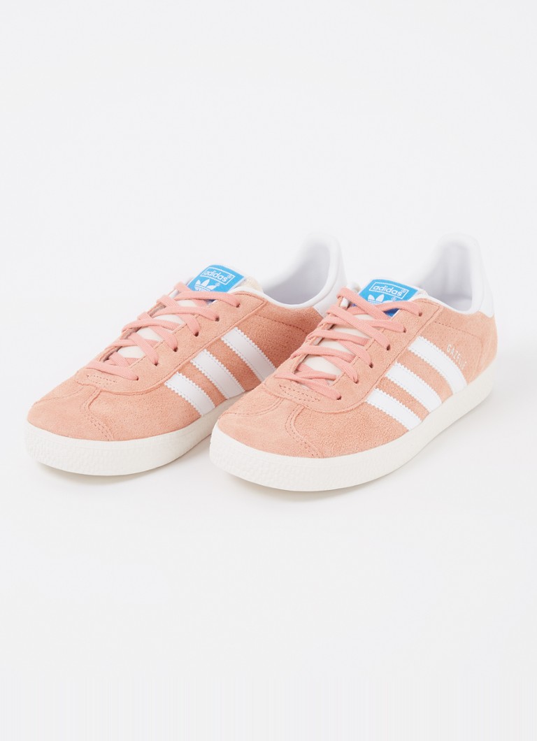 Teniși Adidas Gazelle din piele întoarsă cu detalii din piele