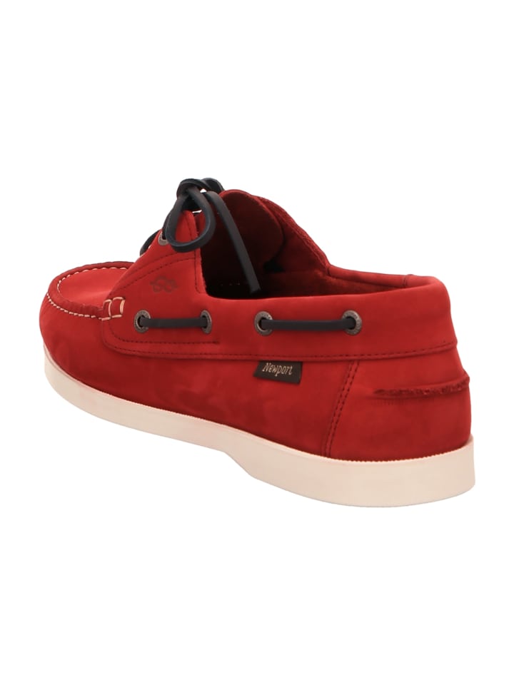 Newport Bootsschuhe in Rot günstig kaufen