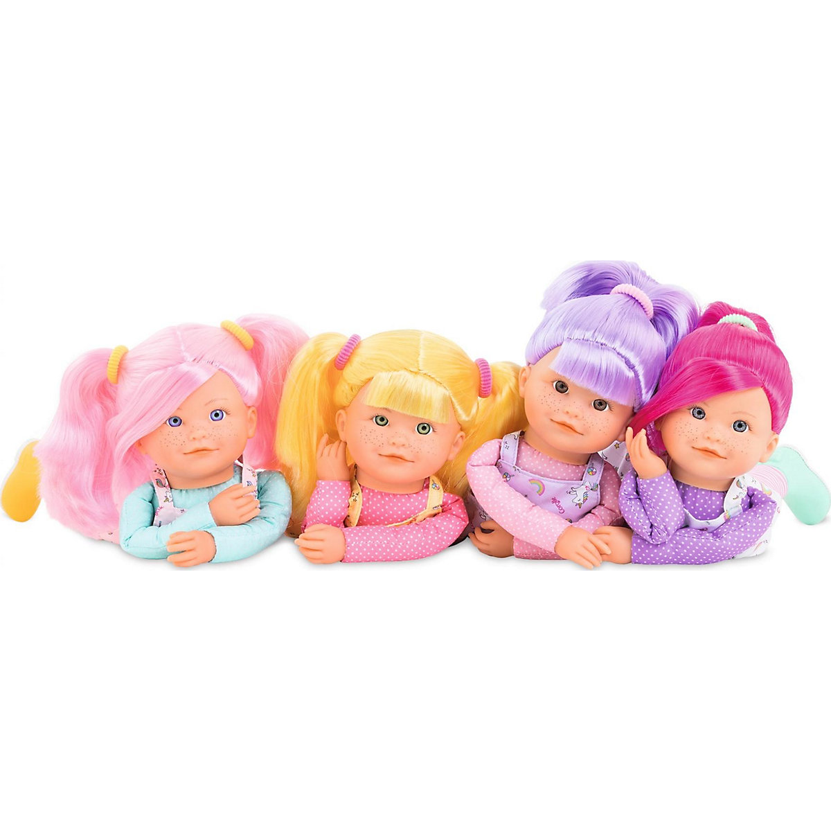 Corolle Rainbow Doll Praline mit zartem Vanilleduft mit Schlenkerbeinen 40cm