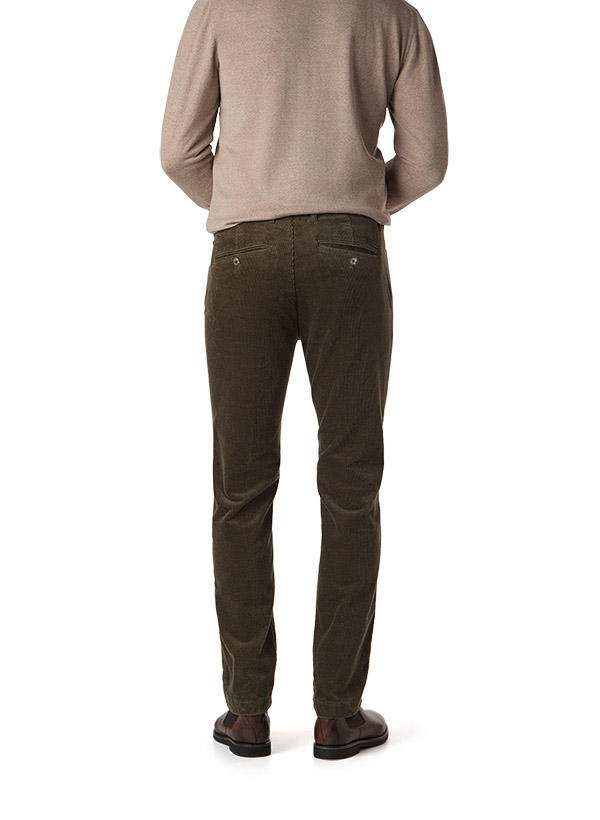 Pierre Cardin, Hose, Regular Fit, Cord, oliv