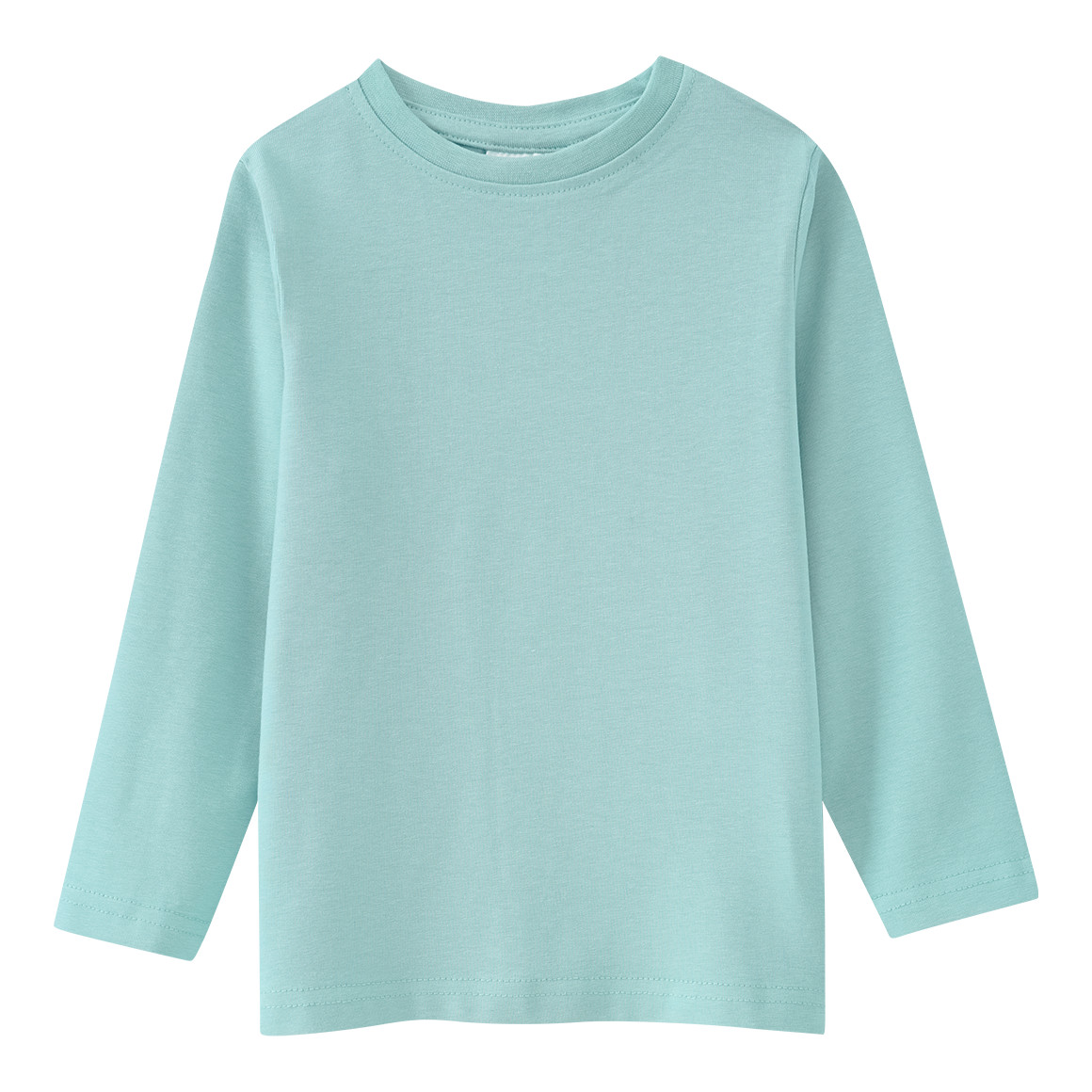 2 Mädchen Langarmshirts im Basic-Style