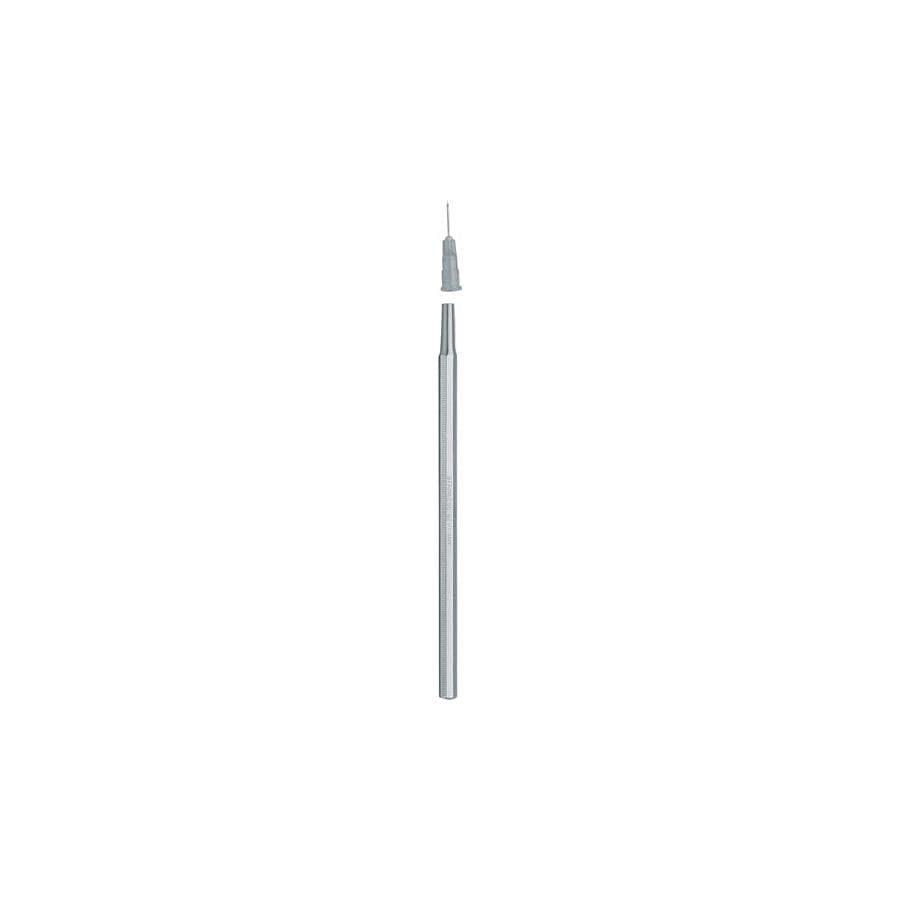 Halter für Einweg-Milienmesser / Insulin-Kanüle