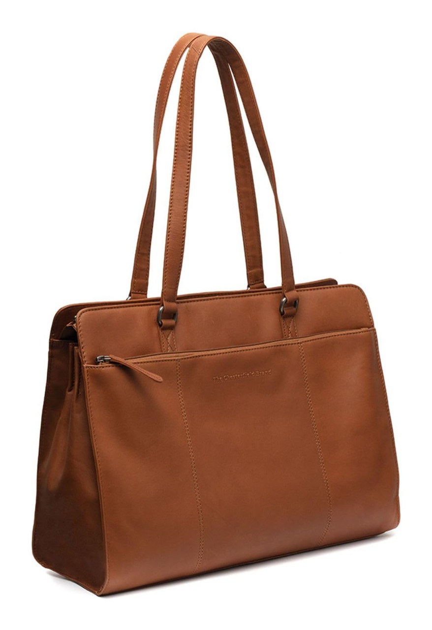 THE CHESTERFIELD BRAND Handtaschen braun Fidenza