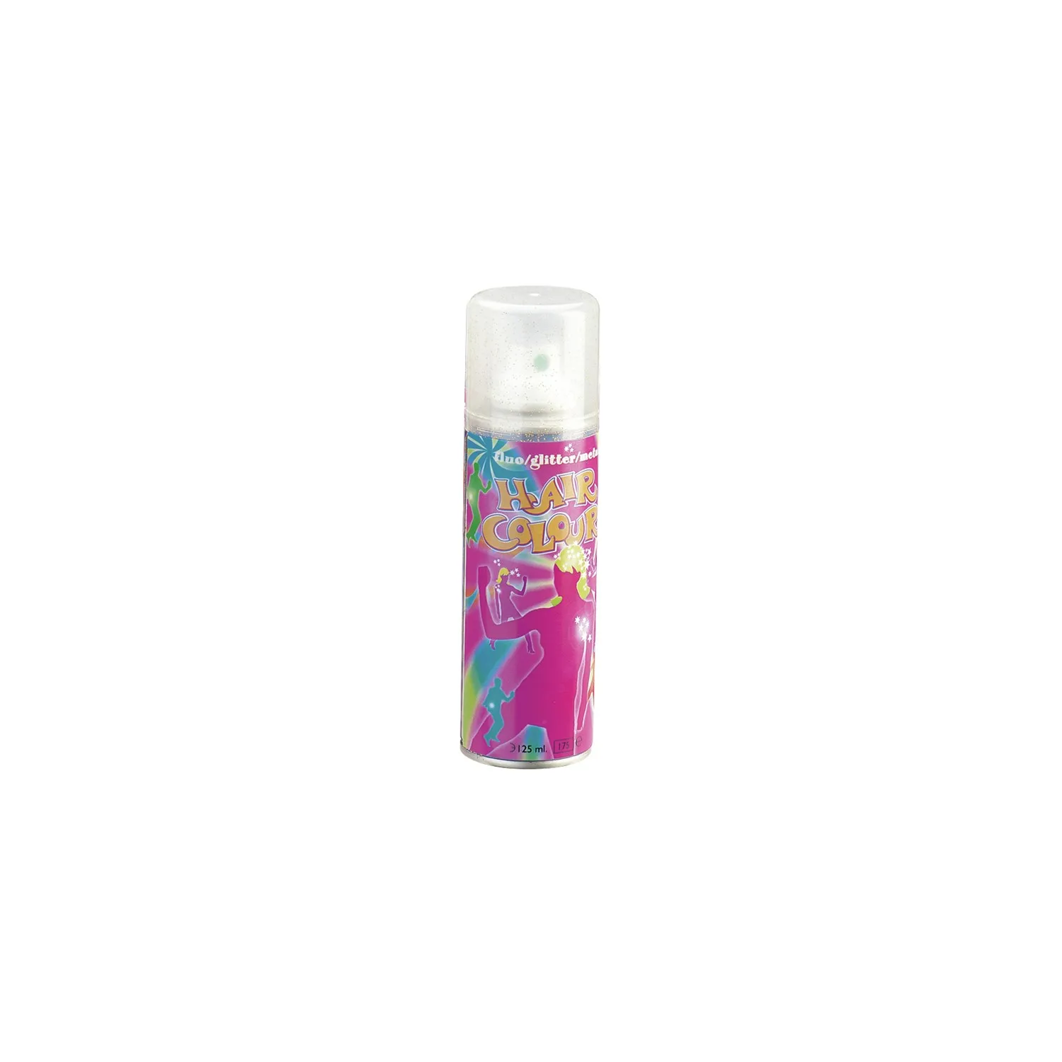 Třpytivý sprej stříbrný 125ml