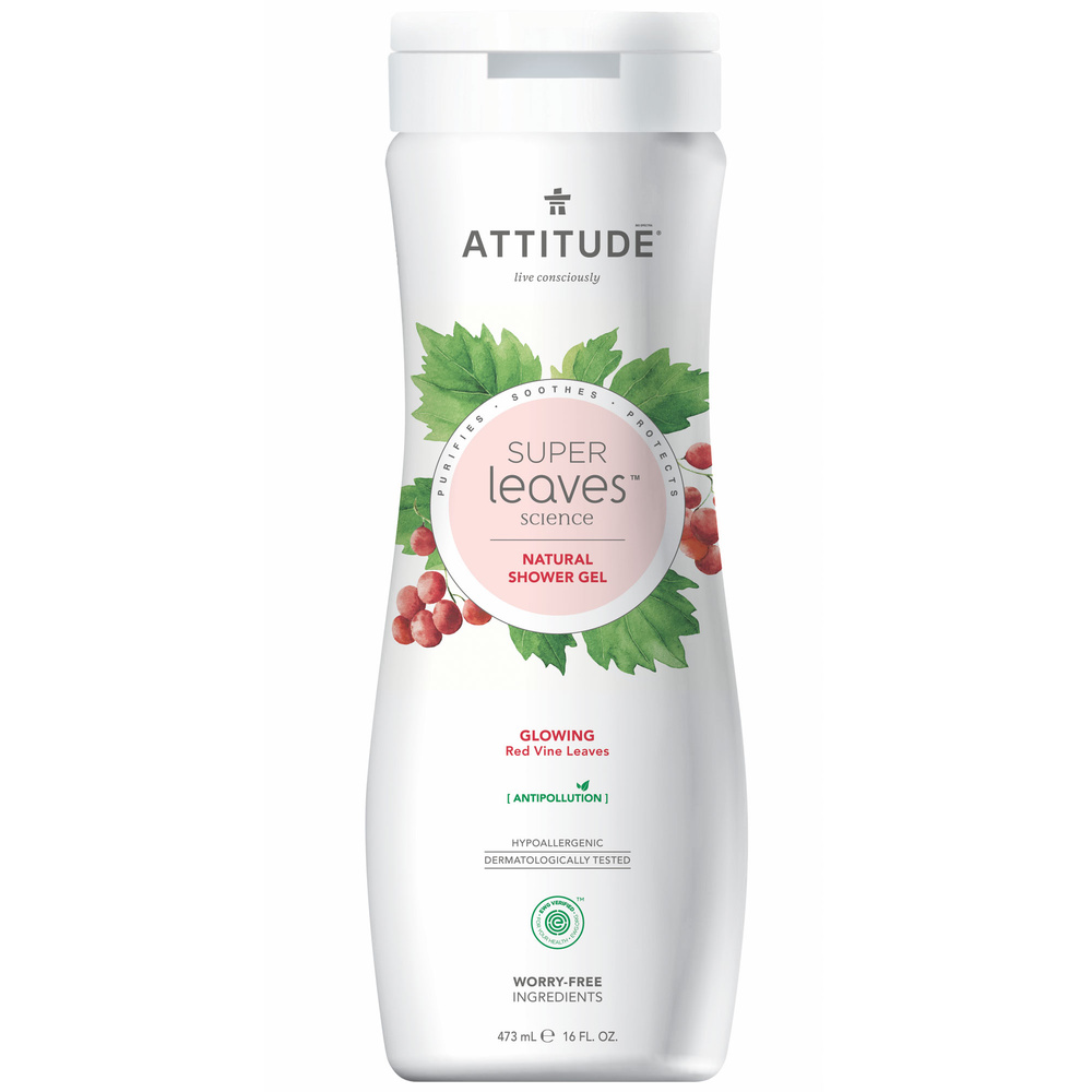 attitude Super Leaves Gel douche - éclatant Gel douche