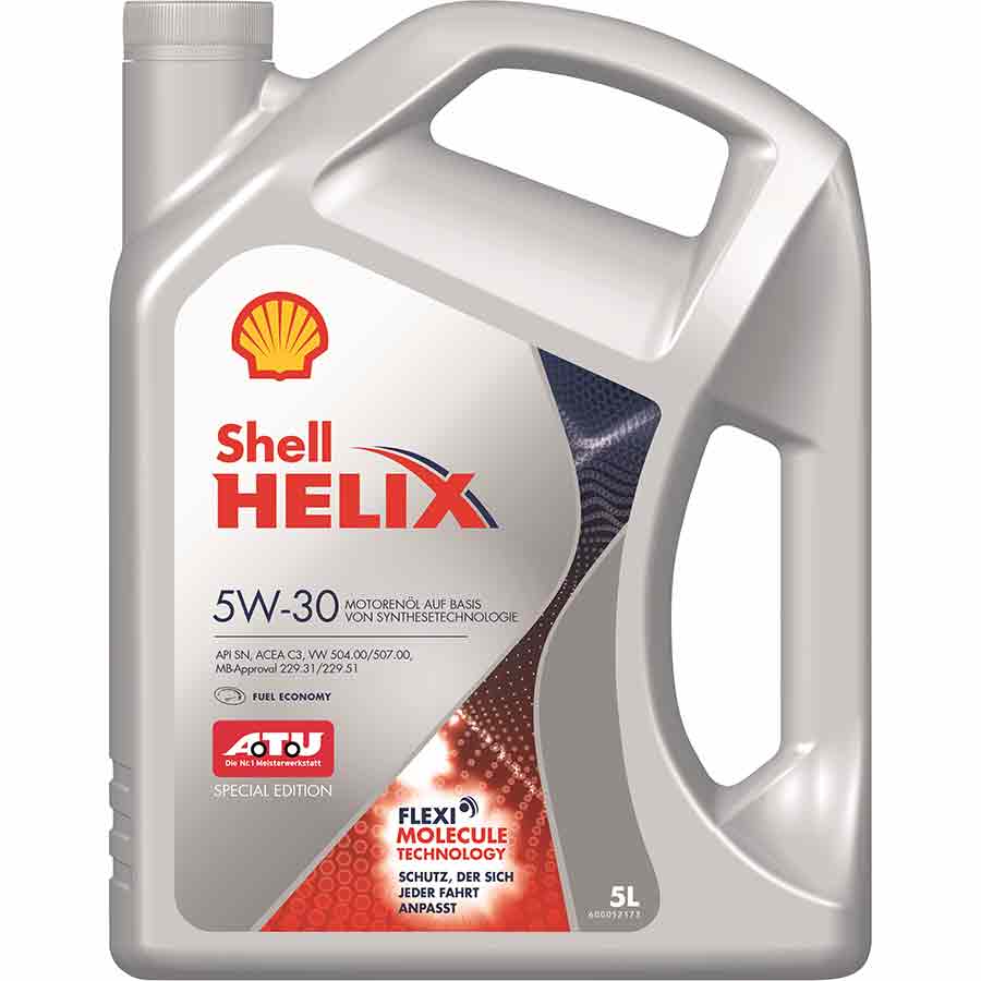 Helix HX8 ECT 5W-30 Motoröl von Shell, ATU Special Edition, 5l - ATU