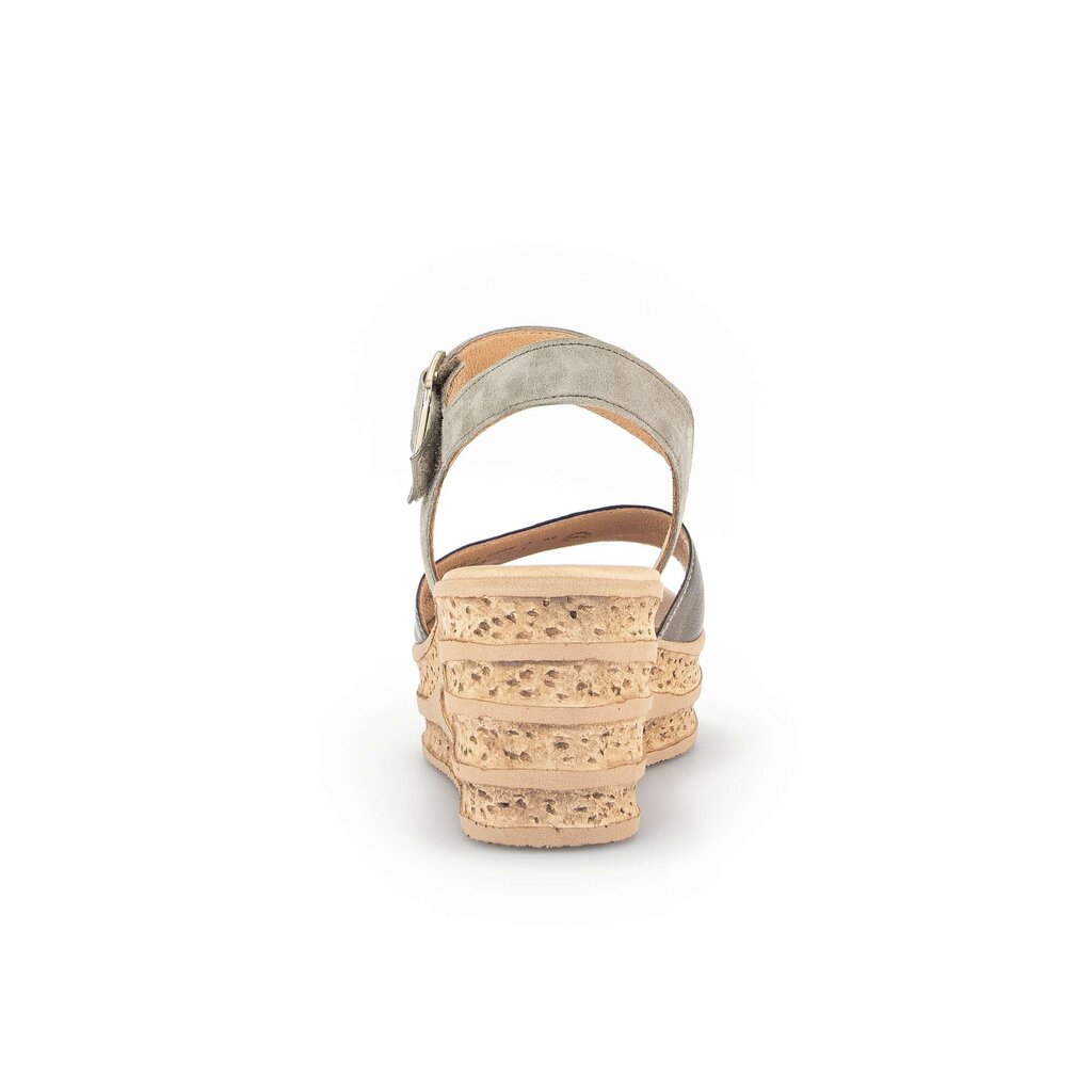 Gabor fashion Keilsandalette grün