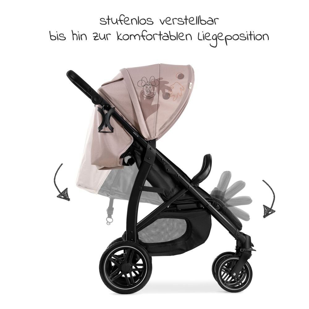 Hauck Kinder-Buggy Rapid 4D - Minnie Mouse Rose
